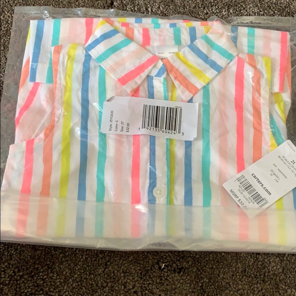 Carters Striped Dress